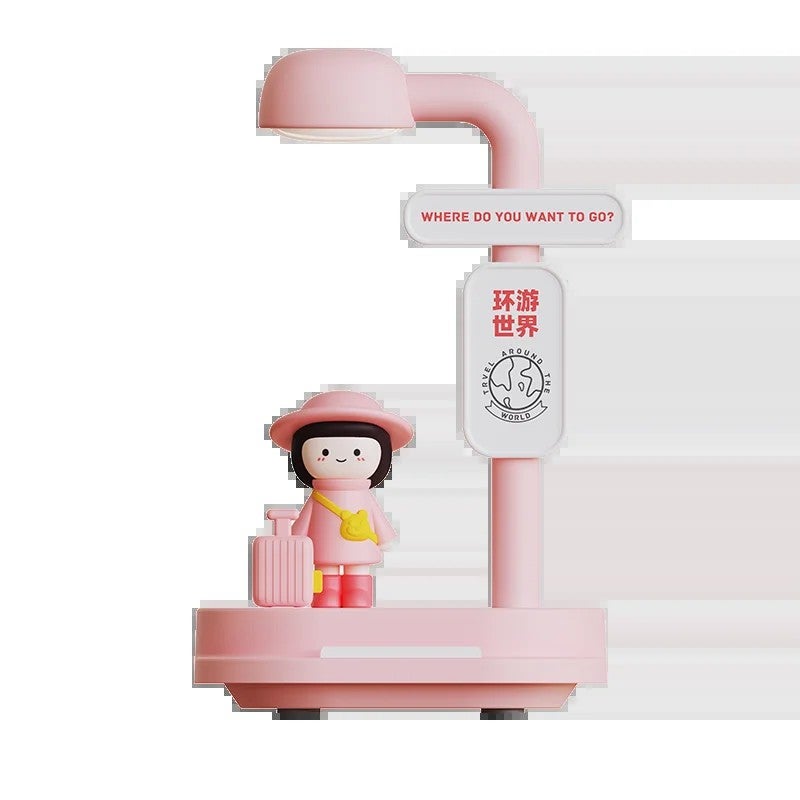 Bluejw LED Night Light Battery Operated - Color Changing Feature Lights - Portable Kids Room Decor Nightlights - Image 3